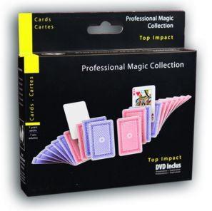 GIOCO DI MAGIA CARTE TOP IMPACT + DVD