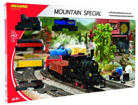 TRENO SET MEHANO A VAPORE H0