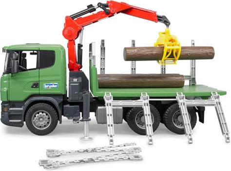 CAMION CON TRONCHI SCANIA