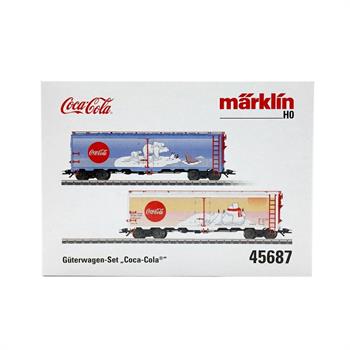 SET VAGONI COCA COLA H0