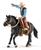 CAVALLO DA RODEO CON COWBOY