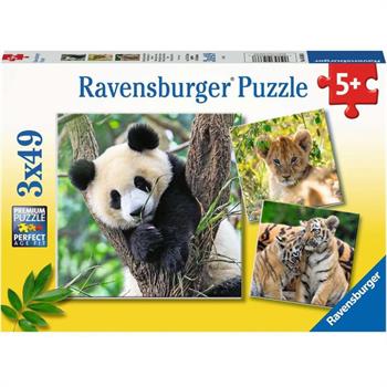 3X49 TIGRE PANDA E LEONE