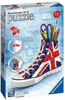 PUZZLE 3D PORTAPENNE SNEAKER UNION JACK
