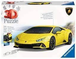 3D 156 PZ LAMBORGHINI HURACAN GIALLA
