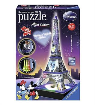 216 PZ 3D TORRE EIFFEL DISNEY NIGHT ED