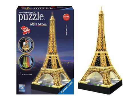 216 PZ 3D TORRE EIFFEL NIGHT EDITION