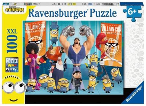 100 PZ XXL GRU E I MINIONS
