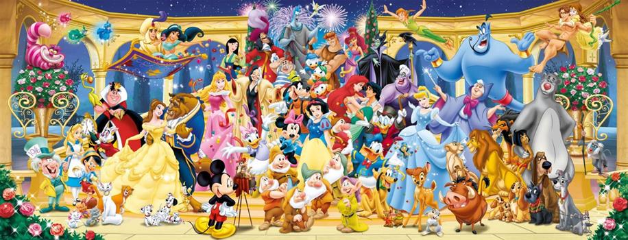 1000 PZ PANORAMA DISNEY