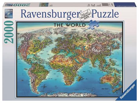 2000 PZ MAPPA MONDO