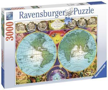 3000 PZ ANTICO MAPPAMONDO