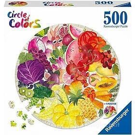 500PZ CIRCLE OF COLORS FRUITS&VEGETABLES