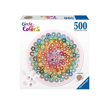 500 PZ CIRCLE OF COLORS PEANUTS