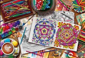 1000 PZ LA SCRIVANIA DELL'ARTISTA