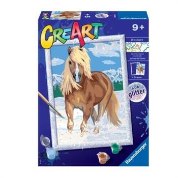 CREART - CAVALLO CON GLITTER