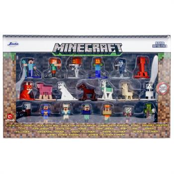 METALFIGS MINECRAFT SET 20 PERSONAGGI