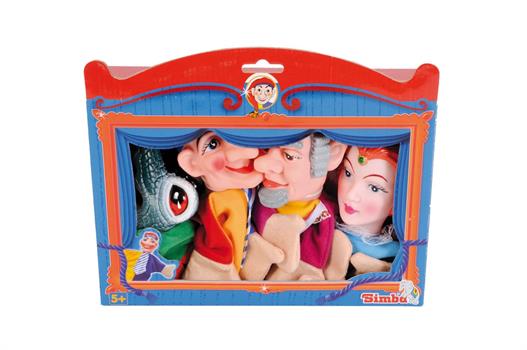 SET 4 MARIONETTE PLASTICA