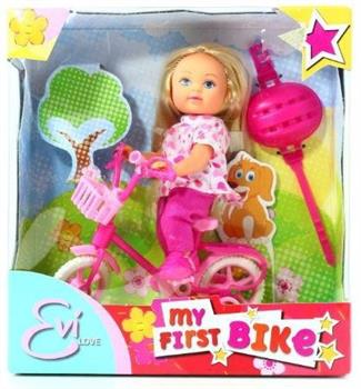 EVI LOVE CON BICICLETTA