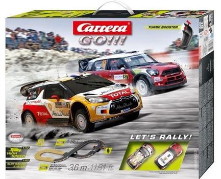 PISTA SLOT CARRERA GO LET'S RALLY!