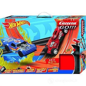 PISTA CARRERA GO HOT WHEELS 4.9M