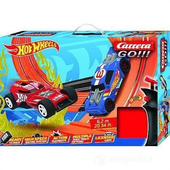 PISTA CARRERA GO HOT WHEELS 6,4M