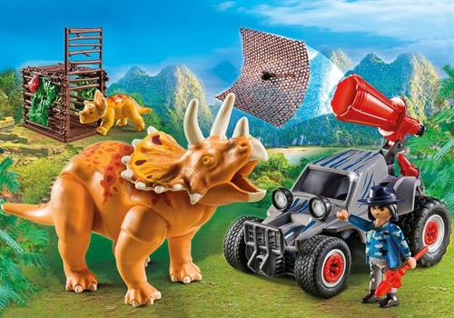 FUORI STRADA CON RETE PER I DINOSAURI