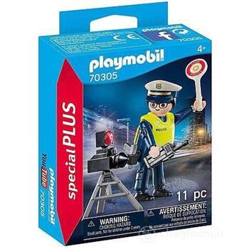 POLIZIOTTO CON AUTOVELOX