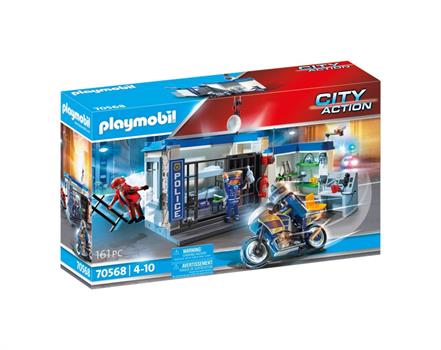 FUGA DALLA STAZIONE DELLA POLIZIA