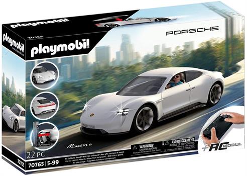 AUTO PORSCHE MISSION E CON RADIOCOMANDO