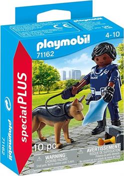 AGENTE CON CANE POLIZIOTTO