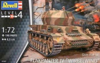 CARRO ARMATO FLAKPANZER IV KIT 1/72