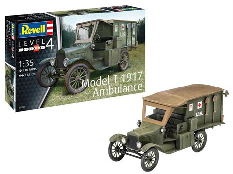 AMBULANZA MODEL T 1917 KIT 1/35