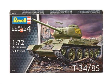 CARRO ARMATO T34/85 KIT 1/72