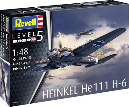 AEREO HEINKEL HE111 H-6 KIT 1/48
