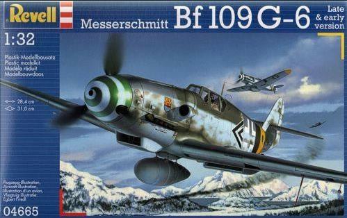 AEREO MESSERSCHMITT BF109 G-6 KIT 1/32