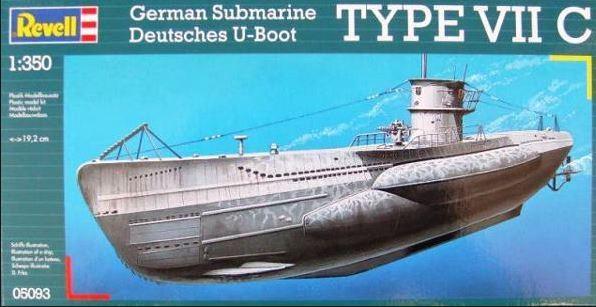 SOTTOMARINO TYPE VII C KIT 1/350