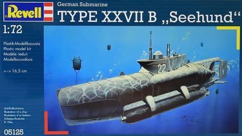 SOTTOMARINO TYPE XXVII B KIT 1/72