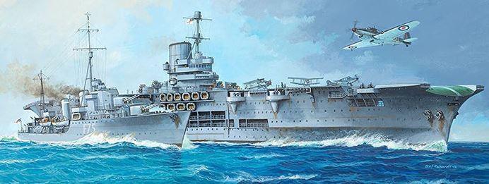 NAVE HMS ARK ROYAL KIT 1/720