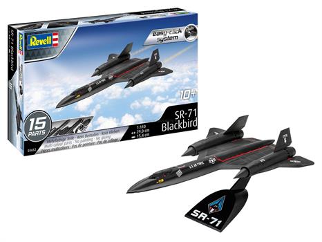 AEREO SR71 BLACKBIRD EASYKIT 1/110