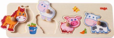 PUZZLE LEGNO CUCCIOLI DELLA FATTORIA