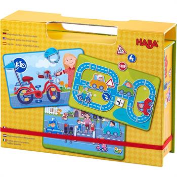 SCATOLA GIOCO MAGNETICO TRAFFICO STRADAL