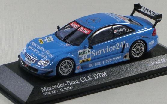 AUTO MERCEDES CLK COUPE DTM 03 1/43