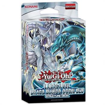 YU-GI-OH! MAZZO DRAGO BIANCO OCCHI BLU