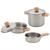 SET DA CUCINA 2 PENTOLE E 1 PADELLA