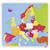 PUZZLE EUROPA IN LEGNO