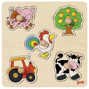 PUZZLE BASIC IN LEGNO IN CAMPAGNA