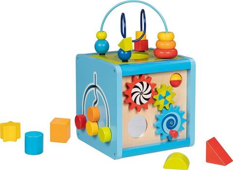 CUBO ATTIVITA' IN LEGNO