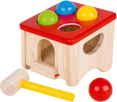 BATTI BATTI SFERE COLORATE IN LEGNO