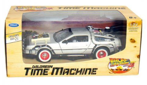 AUTO DELOREAN RITORNO AL FUTURO III 1/24