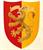 SCUDO PICCOLO LUCIDO LEONE