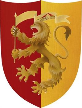 SCUDO GRANDE LEONE+BANDIERA